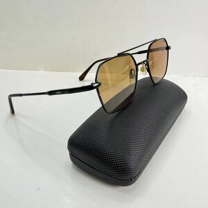 I-SEA x SARA Oversized Square Sunglasses – Amber Lens